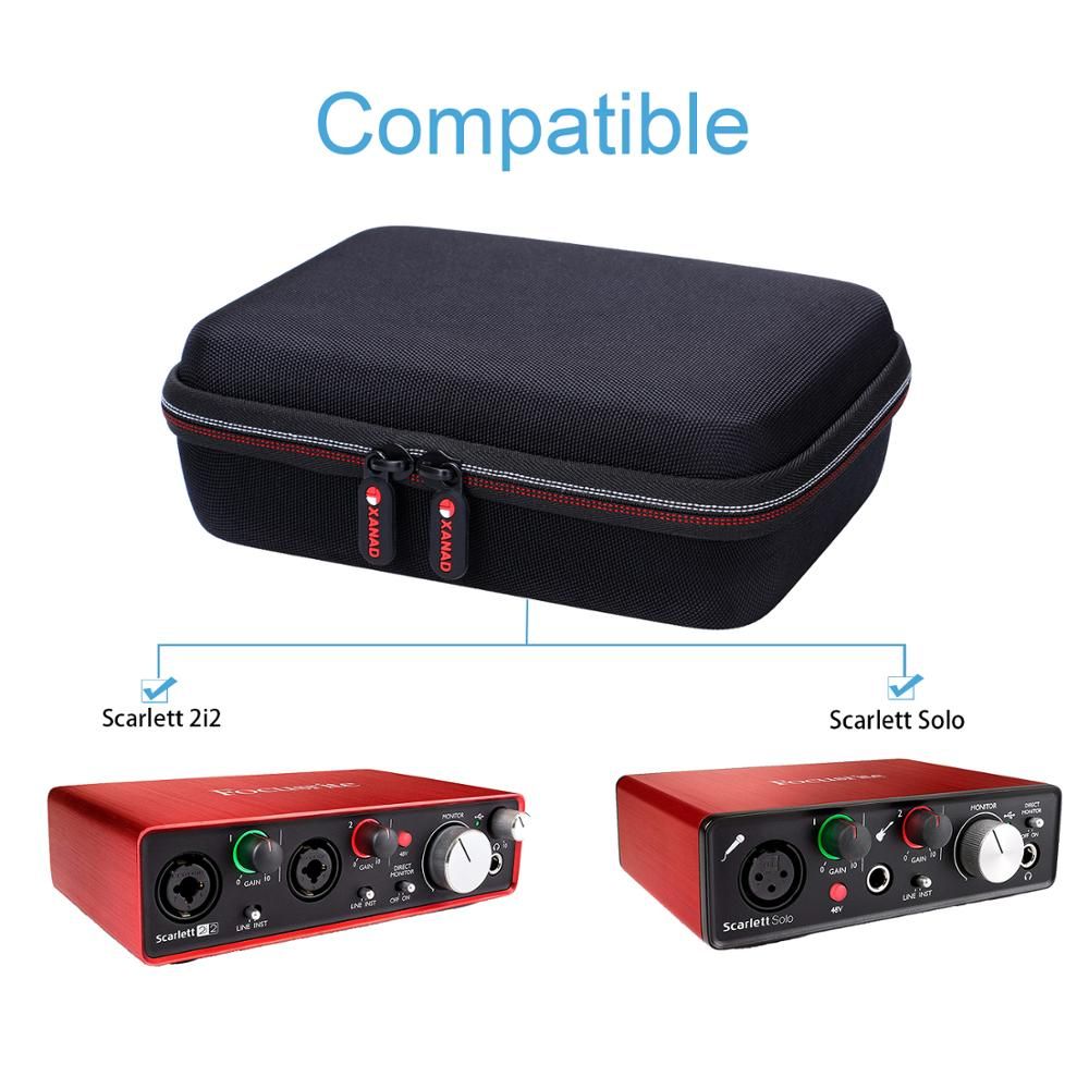 XANAD EVA Hard Case For Focusrite Scarlett Solo (2nd Gen)
