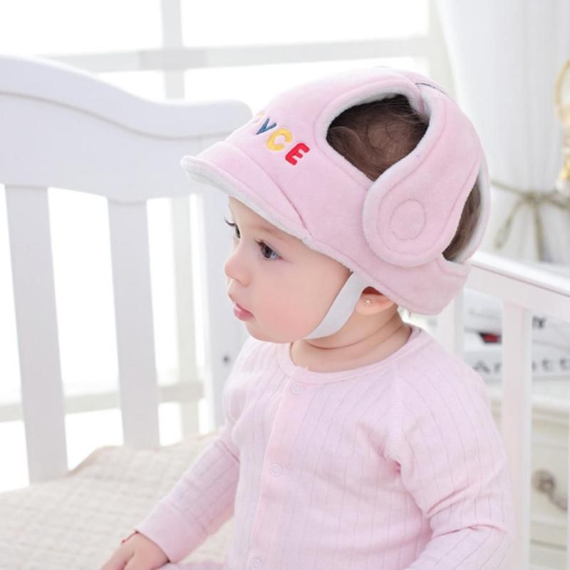 Safety Baby Protective Helmet Infant Anti-collision Headwear Toddler Soft Anti-falling Hat Kids Walking Head Protection Cap Care