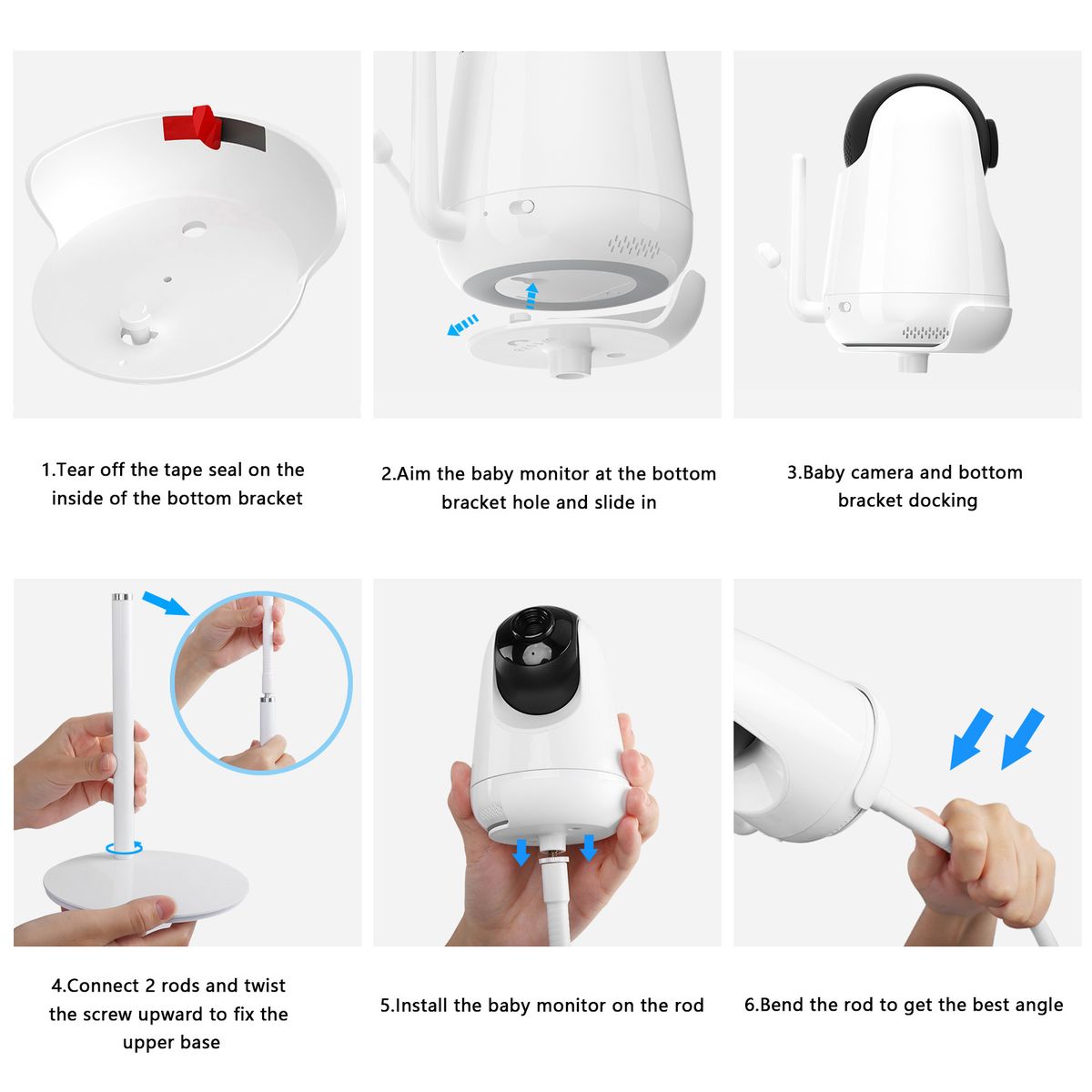 Baby Monitor Mount Baby Camera Holder Baby Camera Stand For