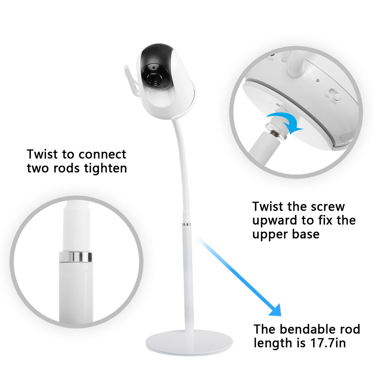 Baby Monitor Mount Baby Camera Holder Baby Camera Stand For