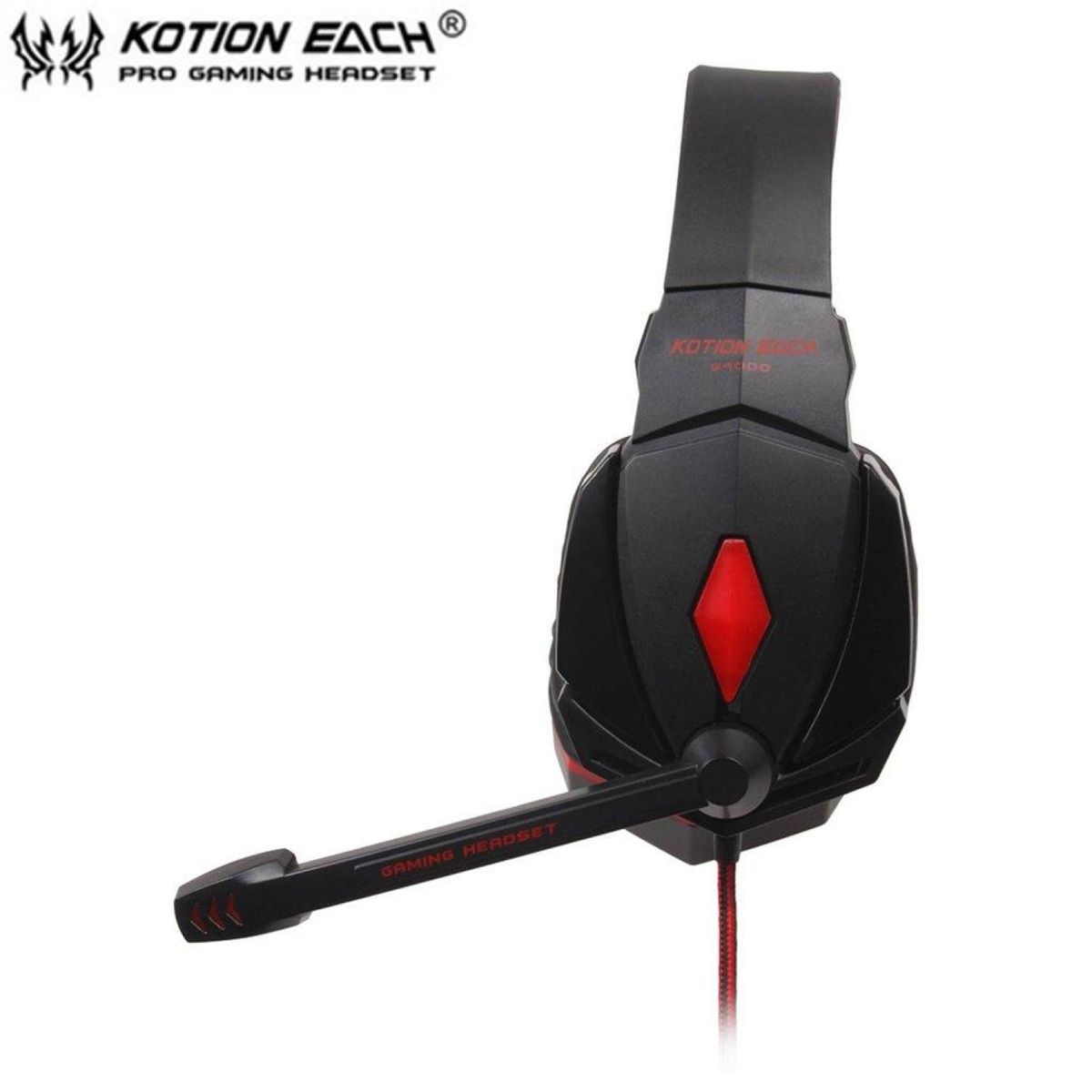EACH G4000 Stereo Gaming Headphone Headset Mic Volume Control Gaming Headset BDZ