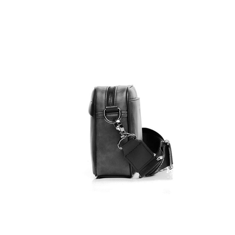 Casual Small Crossbody Bags For Men Casual Leather Shoulder Phone Purse Male Chest Bag  Casual Messenger Bags Men's Satchel