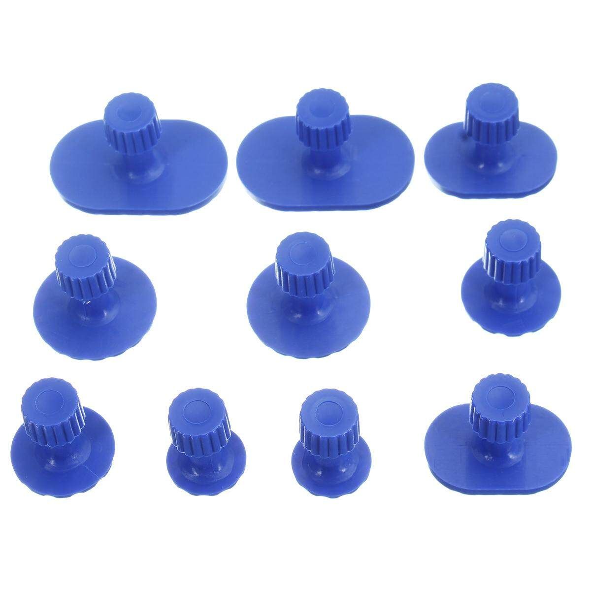 Dent Repair Paintless Auto Body PDR Metal T Bar Slide Hammer Tabs Puller Tool Blue