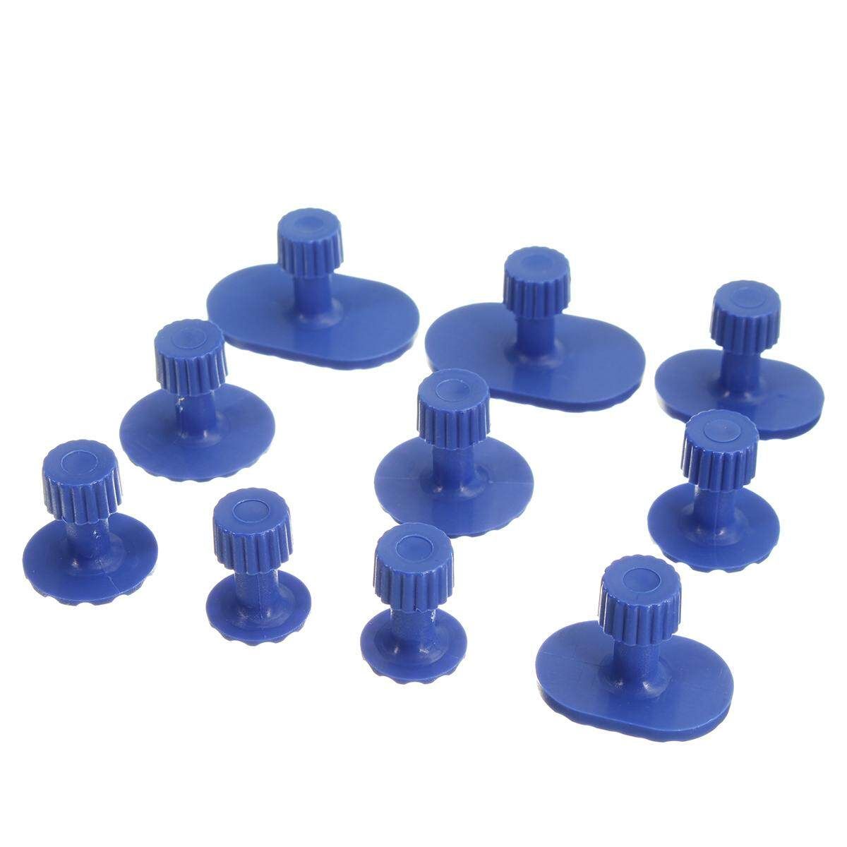 Dent Repair Paintless Auto Body PDR Metal T Bar Slide Hammer Tabs Puller Tool Blue