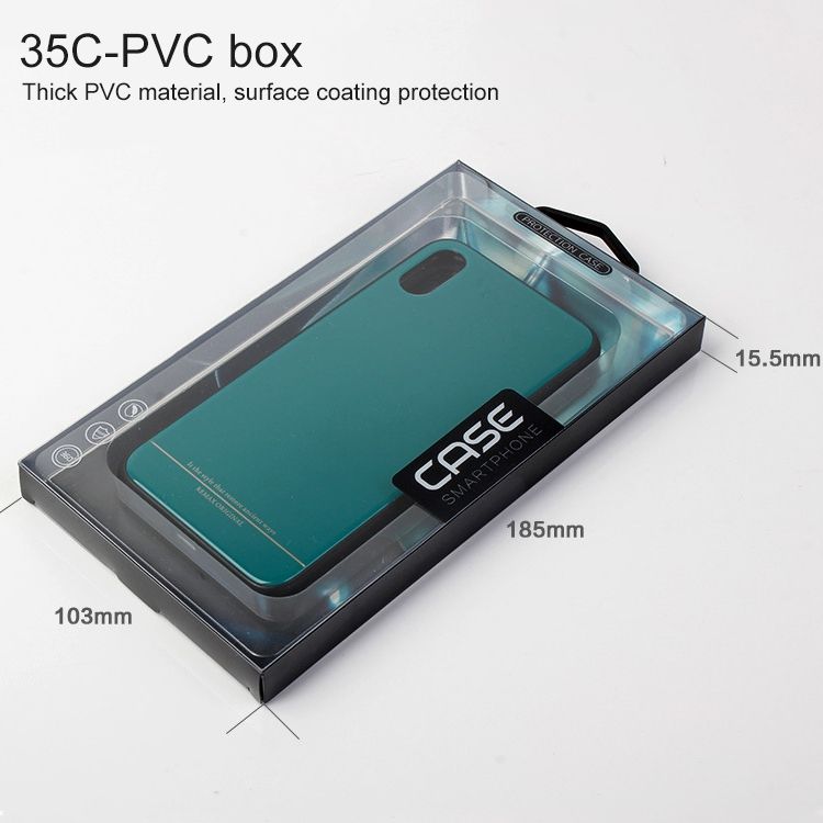 10 PCS 5.5 / 6.1 / 6.5 Inch Cellphone Case PVC Package Box