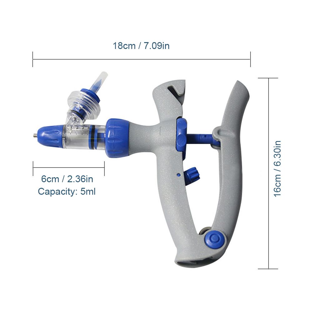 5ml Cattle Syringe Adjustable And Continuous Syringe