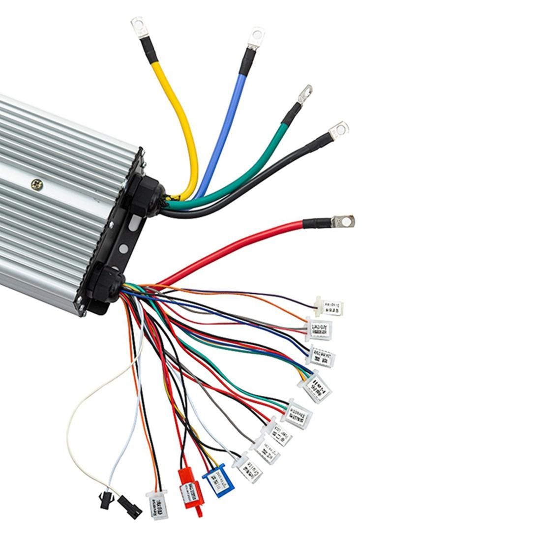 48V 60V 72V 3000W Hub Motor Controller 24Mos MAX80A for Electric Bike E-Scooter Motorcycle Bldc Motor Controller