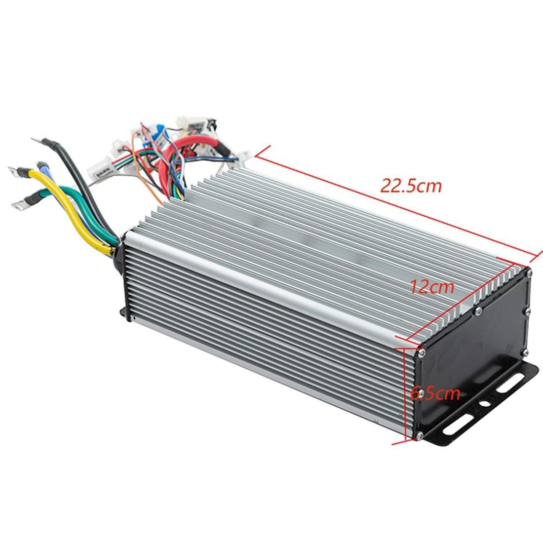 48V 60V 72V 3000W Hub Motor Controller 24Mos MAX80A for Electric Bike E-Scooter Motorcycle Bldc Motor Controller