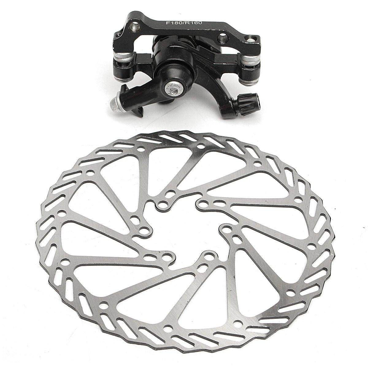 160MM MTB Bike Mechanical Disc Brake Front And Rear Brake WIth G2 Rotors Set