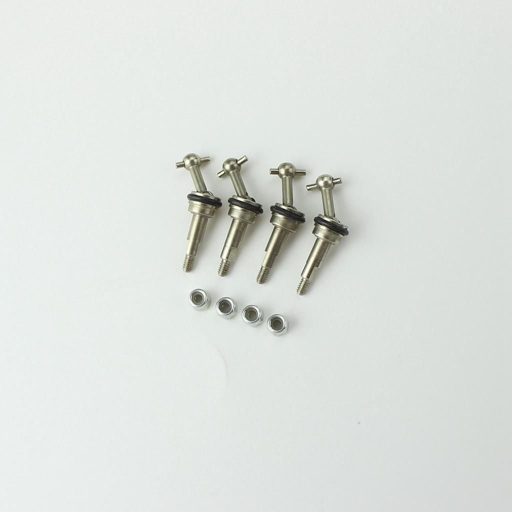 4Pcs Metal CVD Universal Joint Shaft for K969 K989 1/28 RC