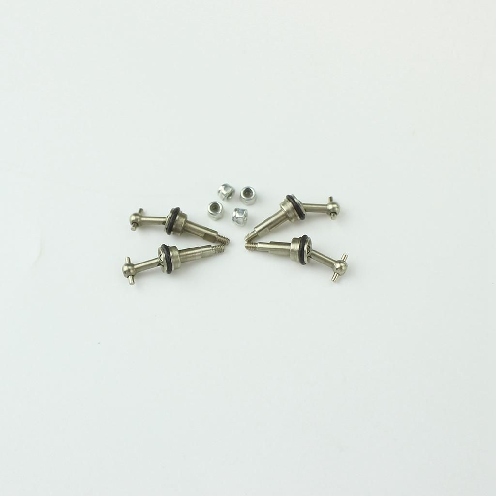 4Pcs Metal CVD Universal Joint Shaft for K969 K989 1/28 RC