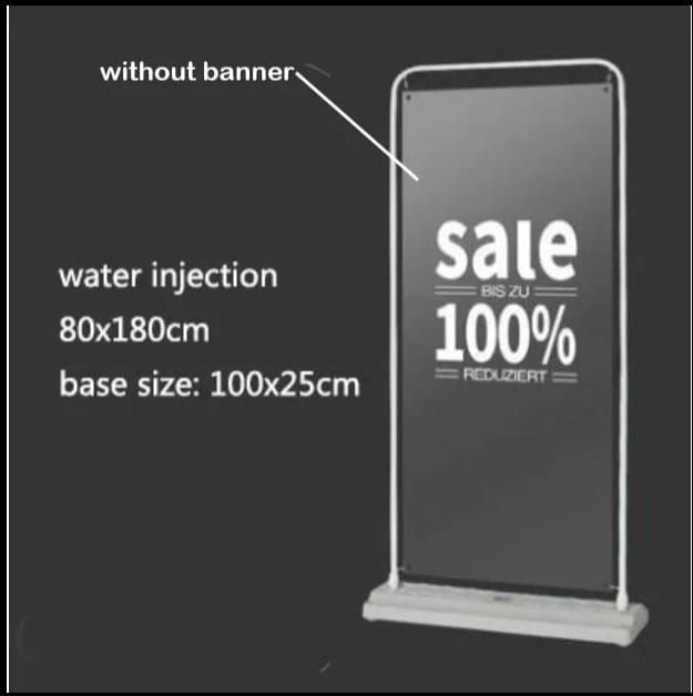 Water Injection  Roll Up Banner Stand 80CM *180CM