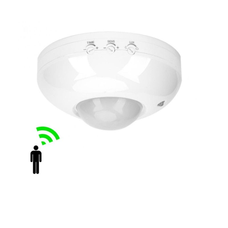 High Sensitivety 360 Degree Automatic Ceiling Infrared Motion Sensor Switch Led Light Motion Sensor 220v AC 6m Max