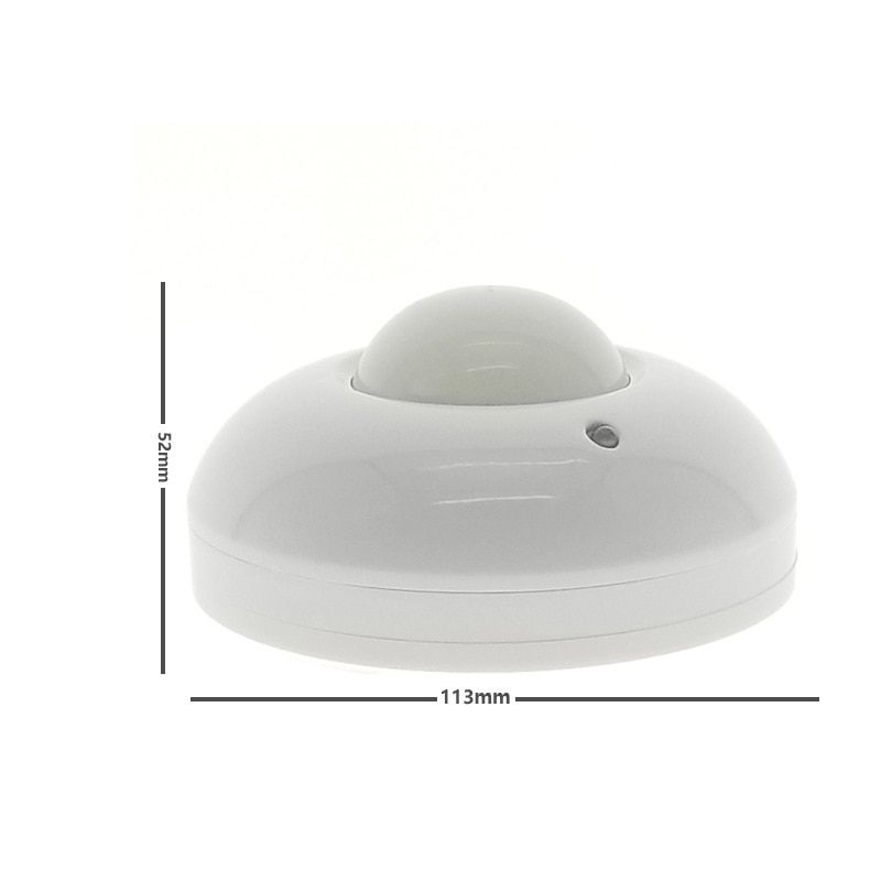 High Sensitivety 360 Degree Automatic Ceiling Infrared Motion Sensor Switch Led Light Motion Sensor 220v AC 6m Max