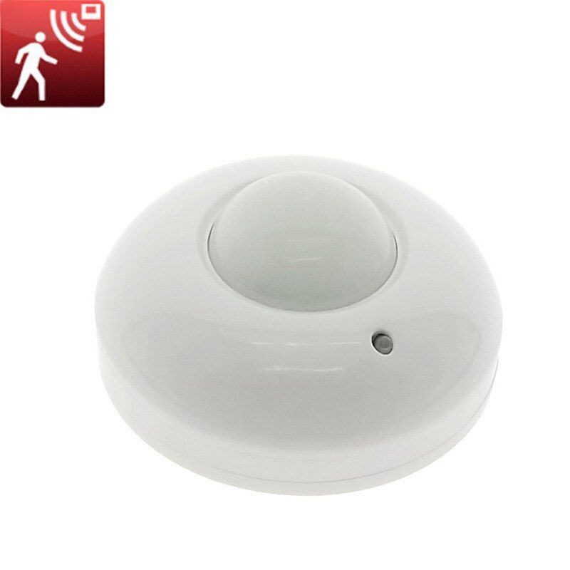 High Sensitivety 360 Degree Automatic Ceiling Infrared Motion Sensor Switch Led Light Motion Sensor 220v AC 6m Max