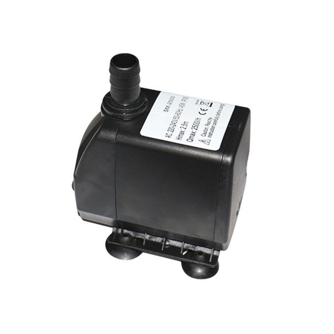 45W 2500L/H Submersible Water Pump With 8ft High Lift Mini