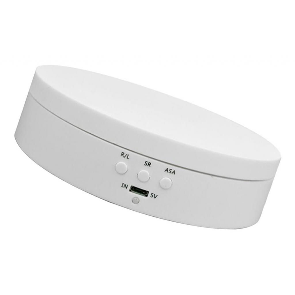 360 Degree Electric Turntable For Perfumes And Collectibles White