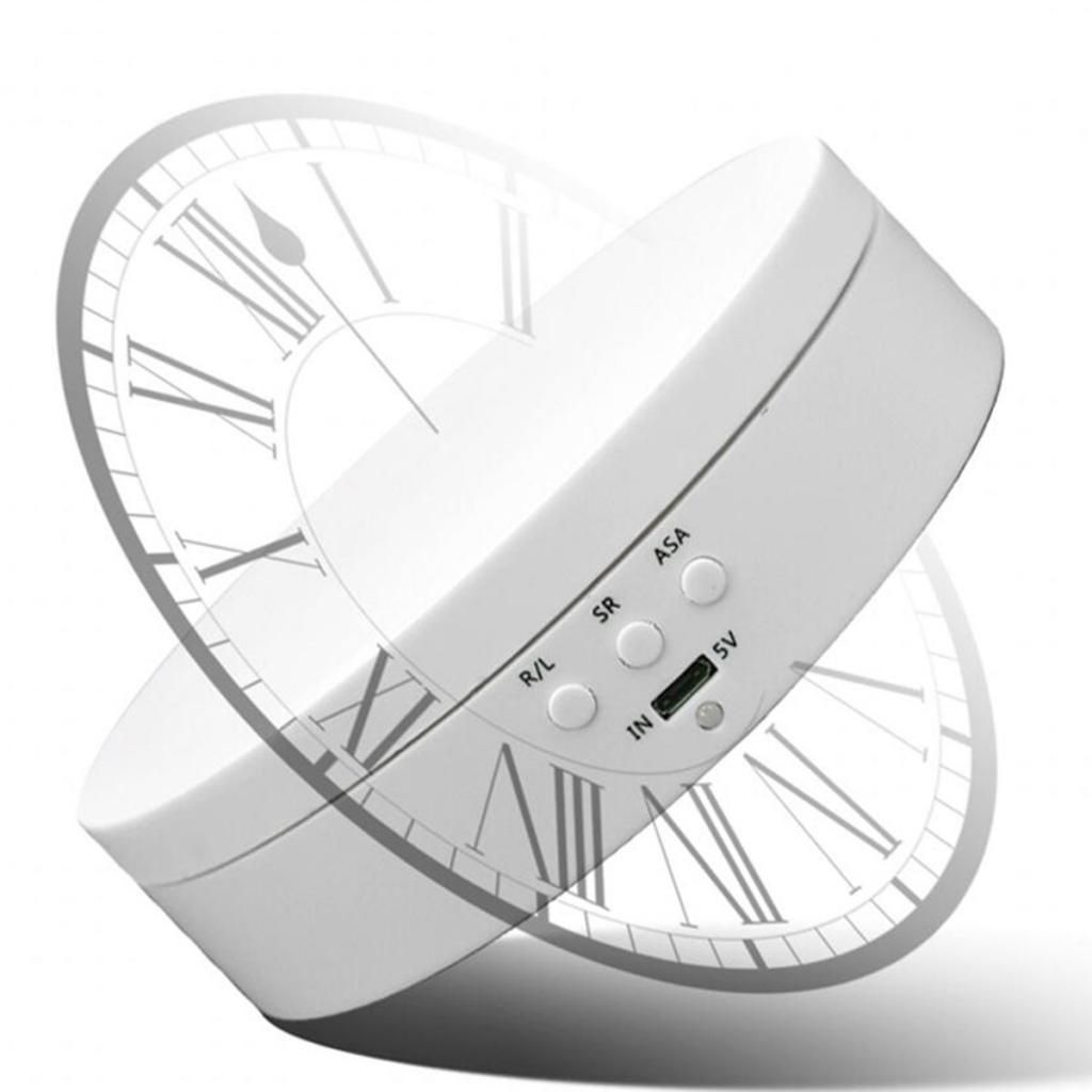 360 Degree Electric Turntable For Perfumes And Collectibles White
