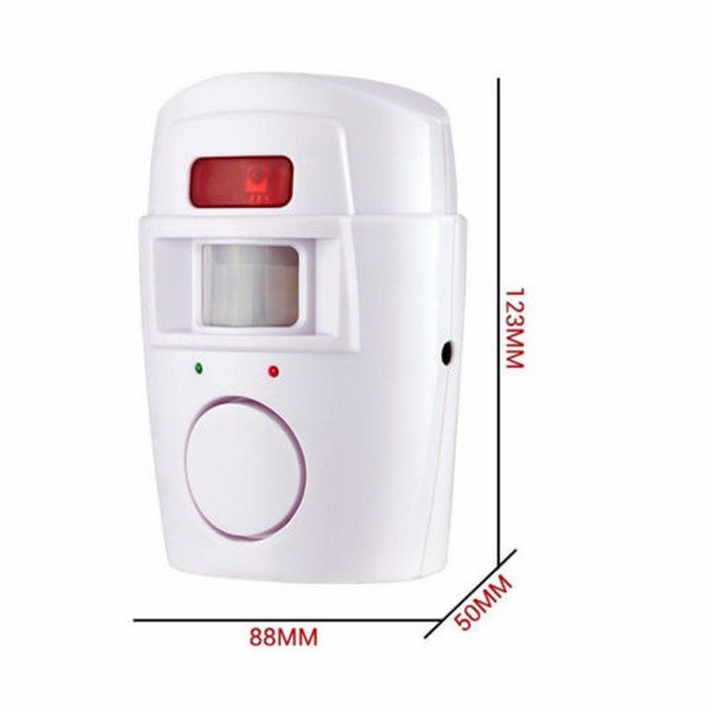 Wireless Motion Sensor Detector Alarm With 2 Remote Controls Door Window For Home Shed Garage Caravan Alarm Security System