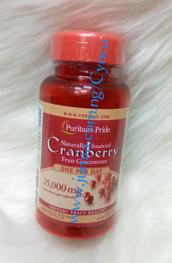 Puritans Pride  Cranberry Urinary Track Supplement