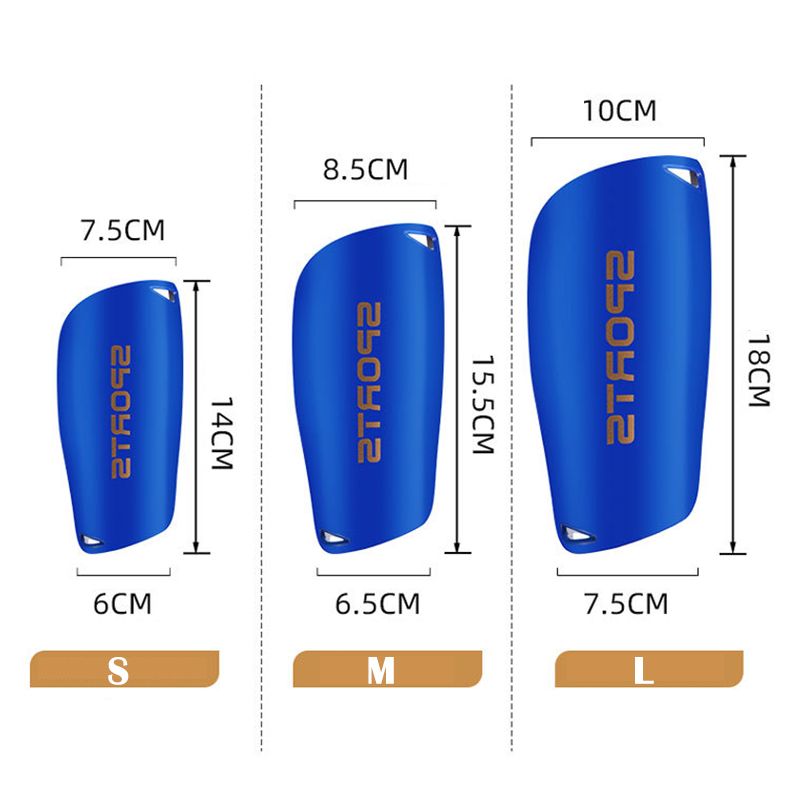 Soccer Shin Guards Football Protectors Pads Adult Kids Shinguards Light Sock Insert Board Boy Training Leing Protective Gear-01-ZAQ001-Black