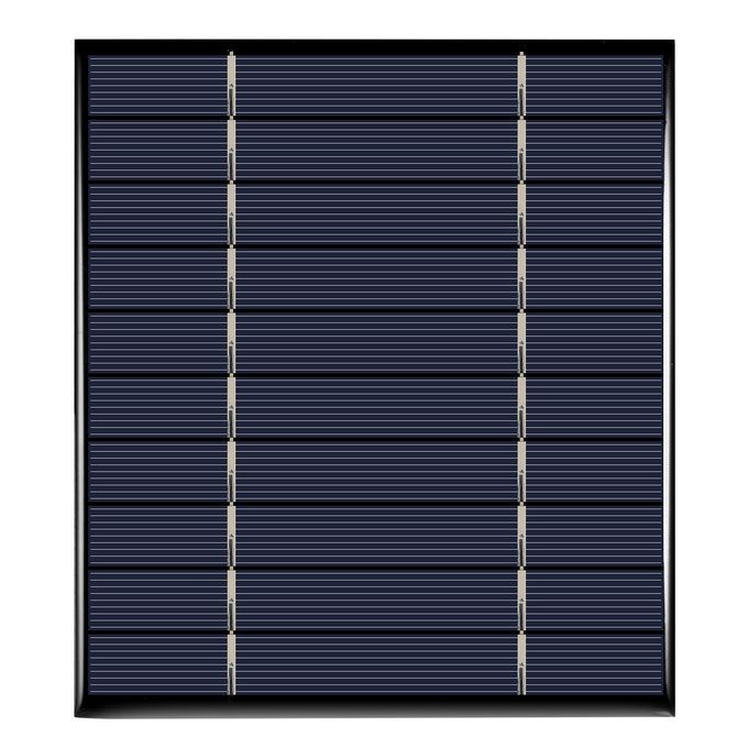 2.5W 5V Polycrystalline Silicon Solar Panel With Alligator C