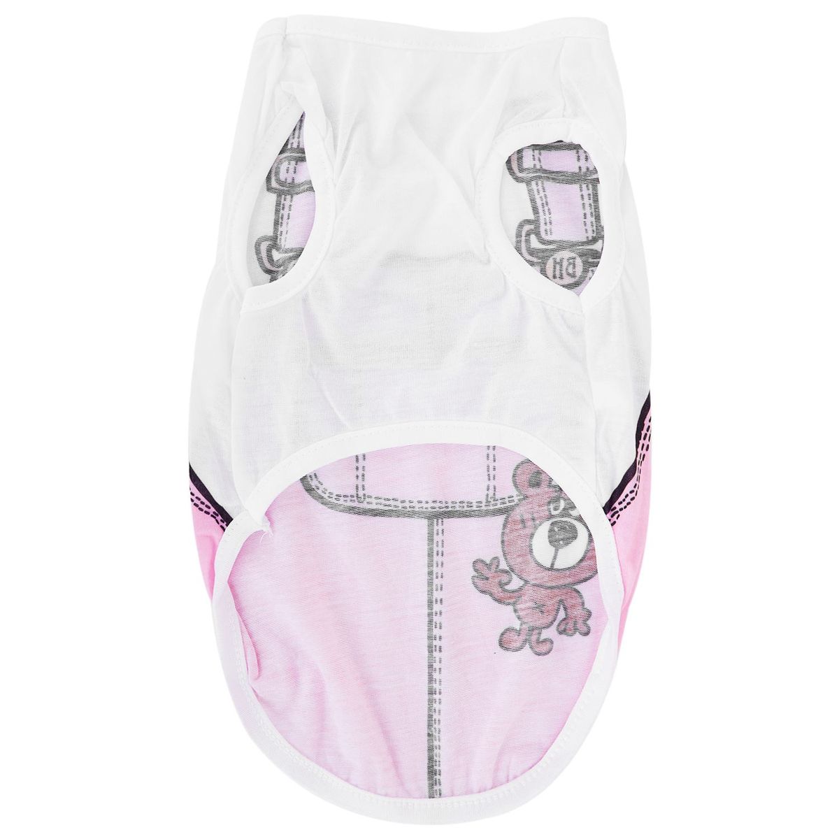 Puppy Dog Costume T-shirt Summer Round Neck Dog