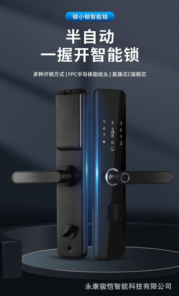 Fingerprint Lock Security Door Combination Lock