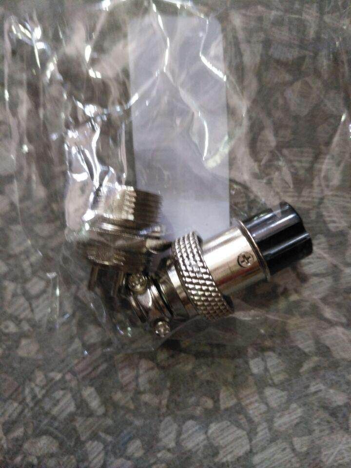 Aviation Plug Male & Female Wire Panel Metal Connector 16mm GX16-4 4-Pin NEW