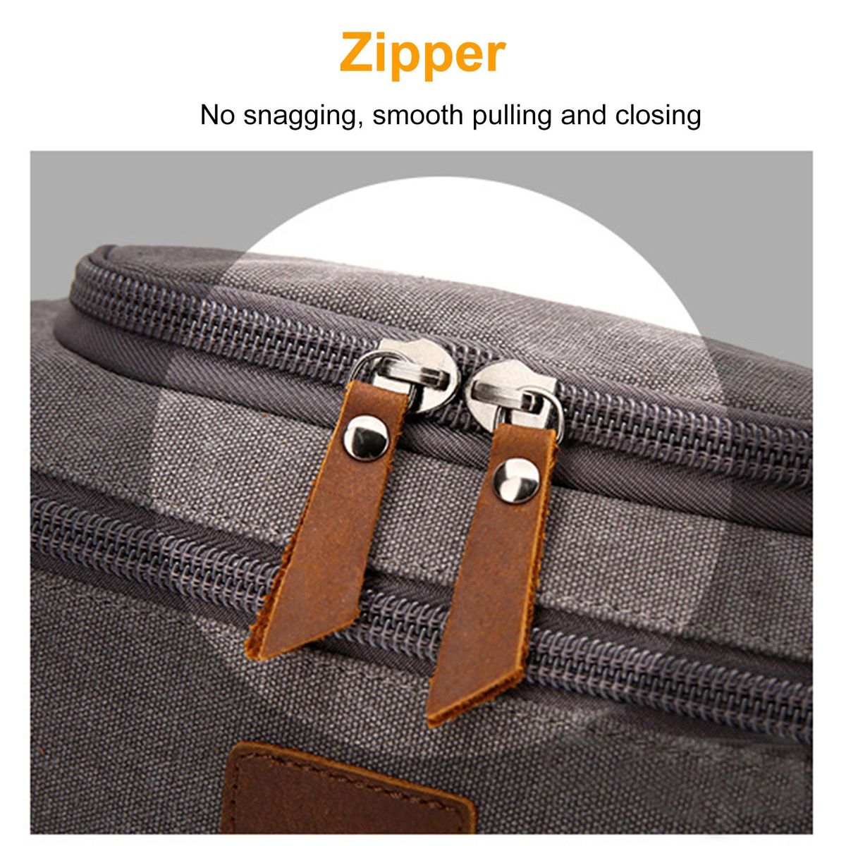 Portable Carry Travel Makeup Bag Storage Protective Cosmetic Case Zipper Organizer