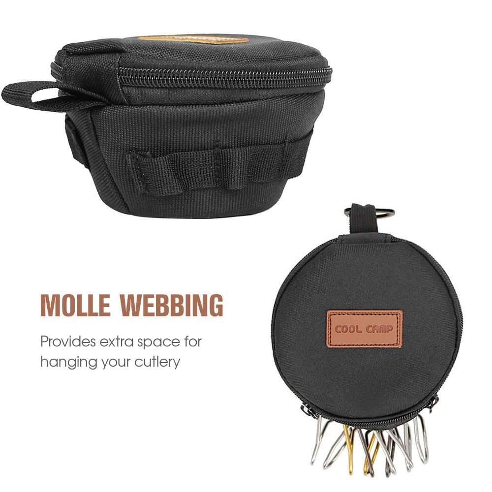 Outdoor Sierra Cup Storage Bag Carry Bag Case for Camping Bowls Cups Organizer Bag