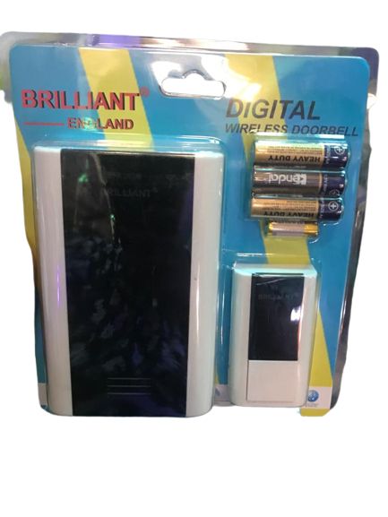 Brilliant England Digital Wireless Remote Control Doorbell