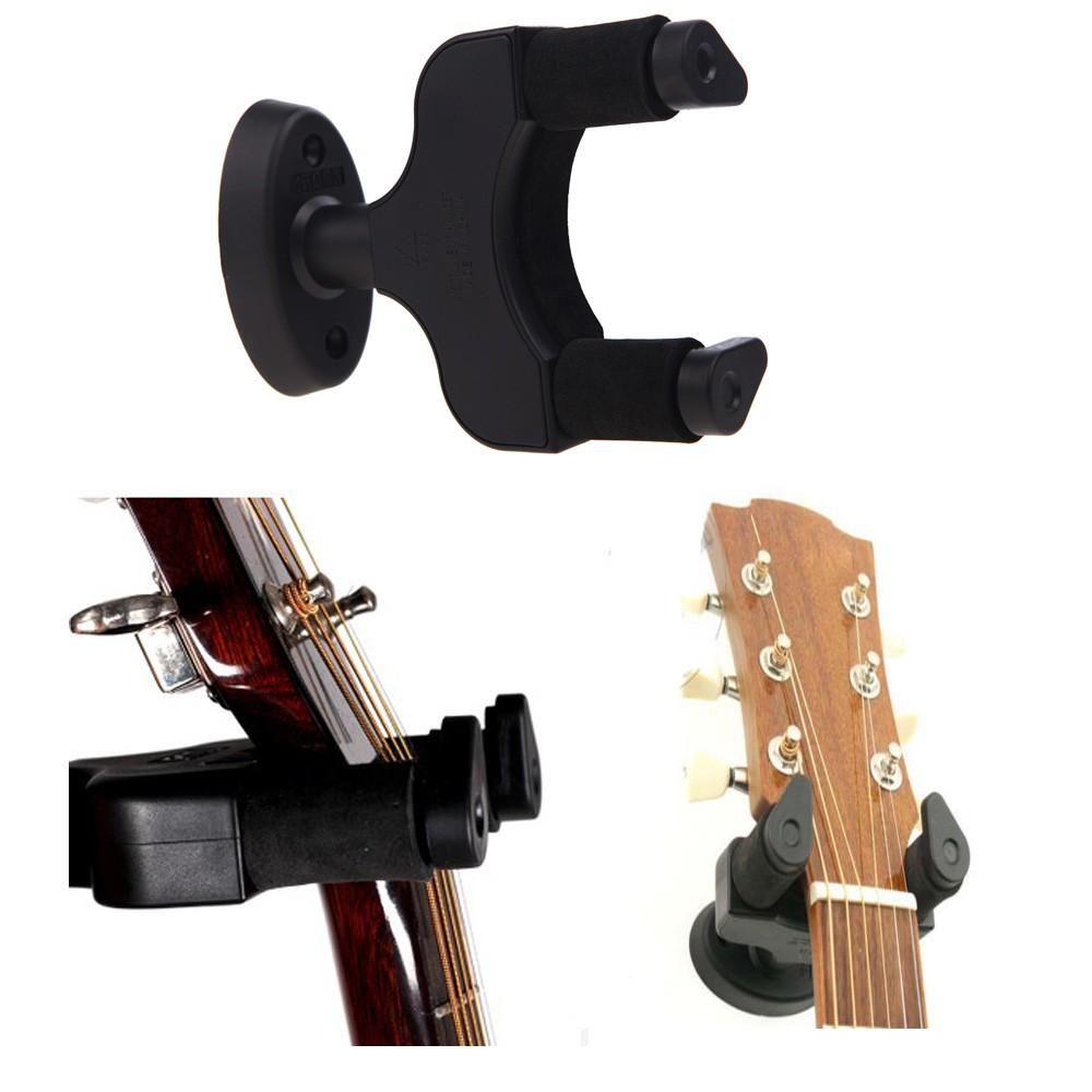 Aroma AH-81 Wall Hanger Rack Hook for Guitar Bass Ukelele Easy Installation Universal Compact Space-saving