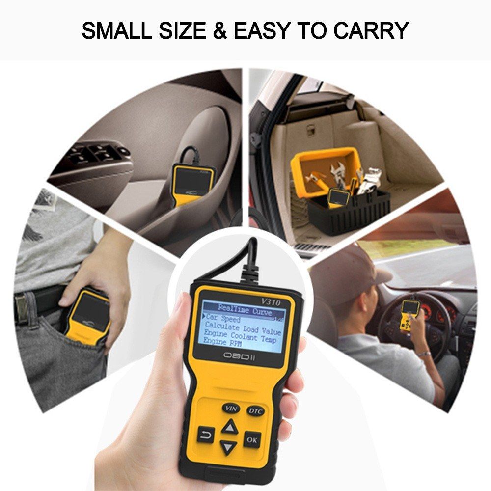 OBD OBDII Scanner Code Reader Car Diagnostic Scanner Engine