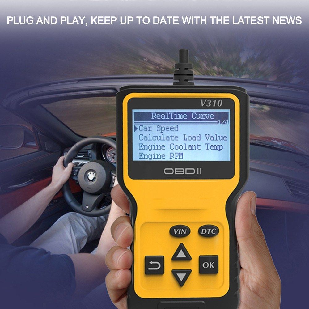 OBD OBDII Scanner Code Reader Car Diagnostic Scanner Engine