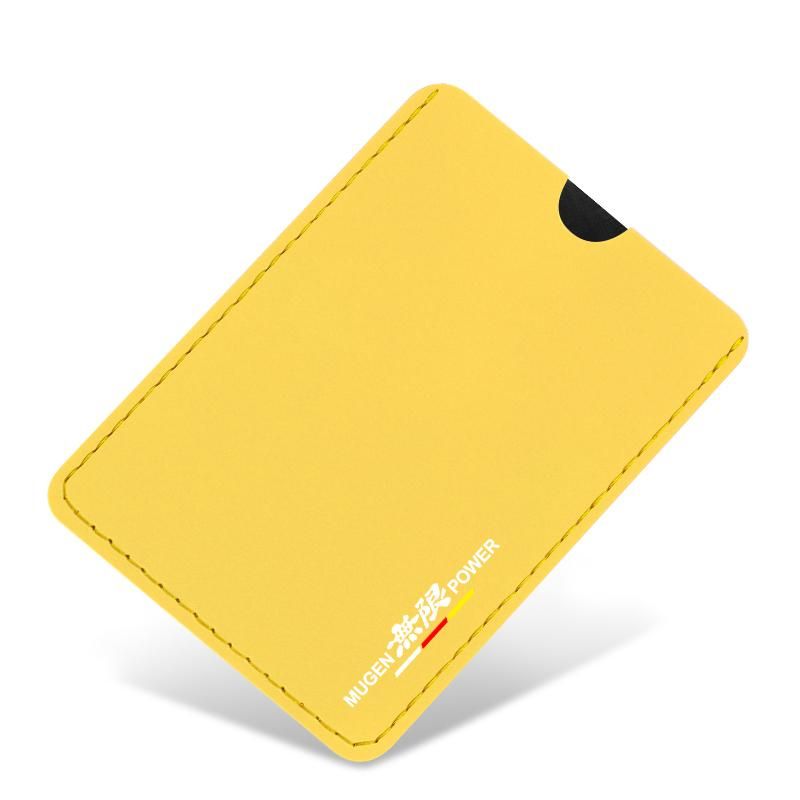 Short Matte Leather Men's Business Pocket Slim Thin ID Credit Card Money Holder Wallet for Honda Mugen Power Civic Accord CRV