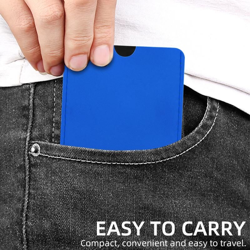 Short Matte Leather Men's Business Pocket Slim Thin ID Credit Card Money Holder Wallet for Honda Mugen Power Civic Accord CRV