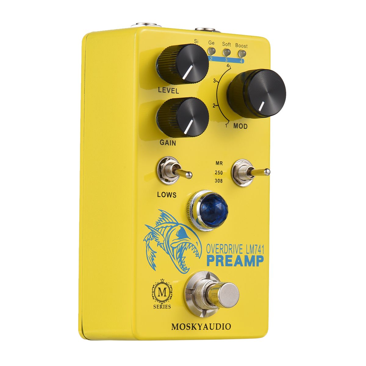MOSKYAudio Distortion/Overdrive/Preamp Guitar Effect Pedal