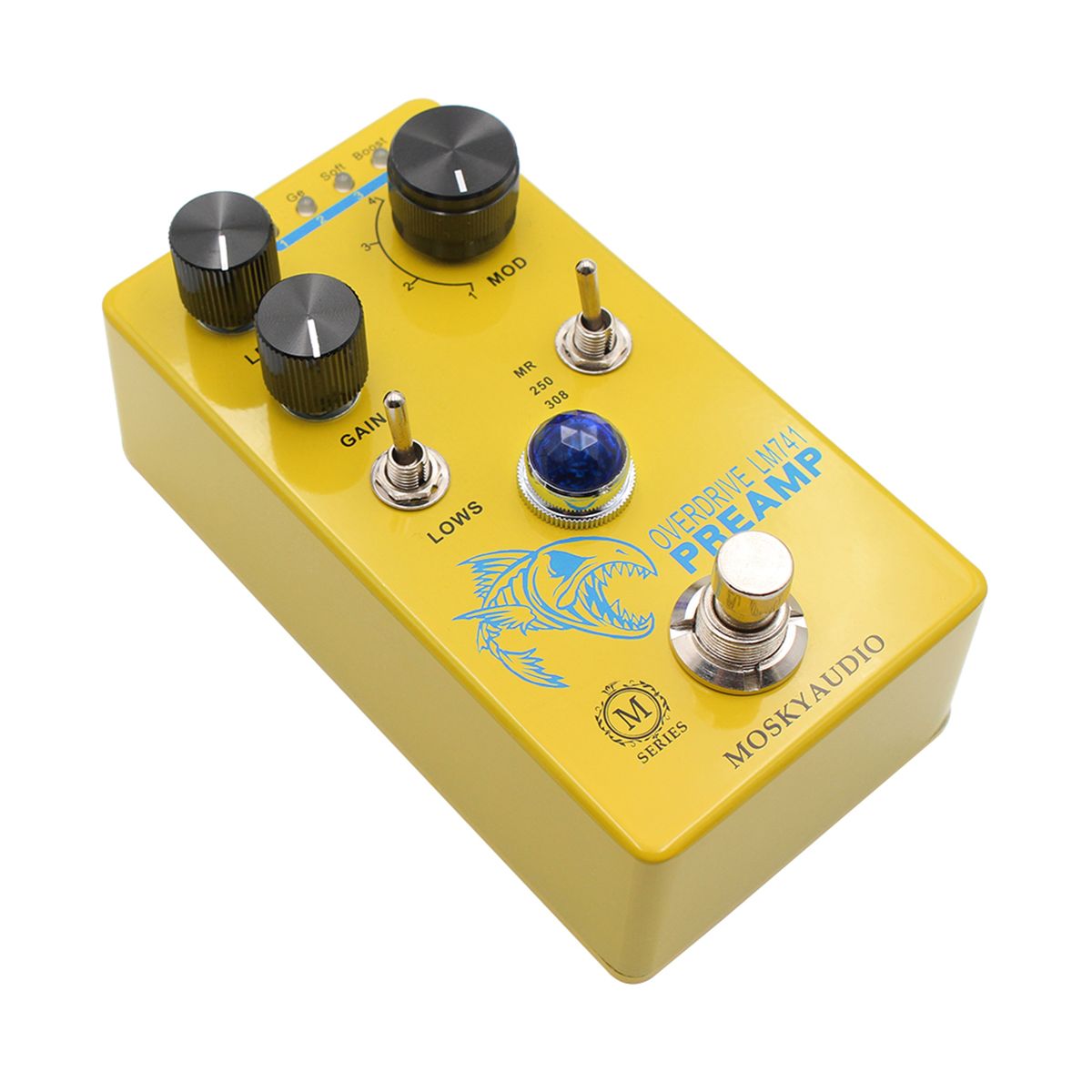 MOSKYAudio Distortion/Overdrive/Preamp Guitar Effect Pedal