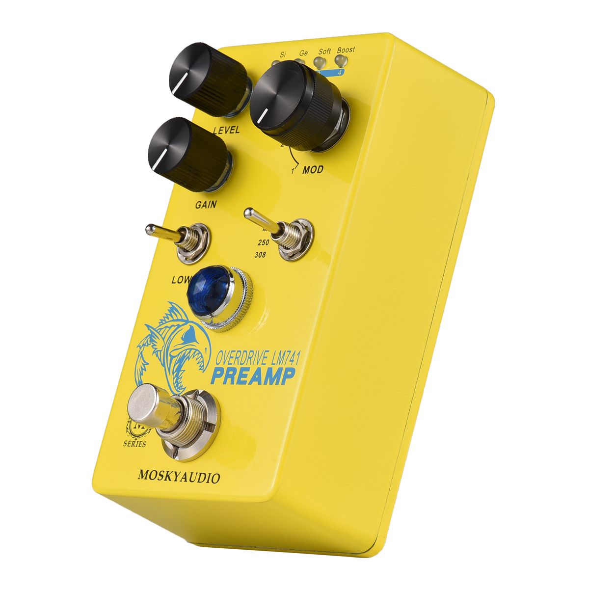 MOSKYAudio Distortion/Overdrive/Preamp Guitar Effect Pedal