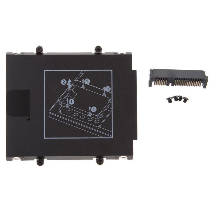 Hard Drive HDD SSD Caddy/Enclosure Bay For HP Folio 9460M 9470M