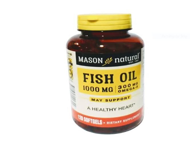 Fish Oil 1000mg And 300mg Omega 3 - 120 Softgels