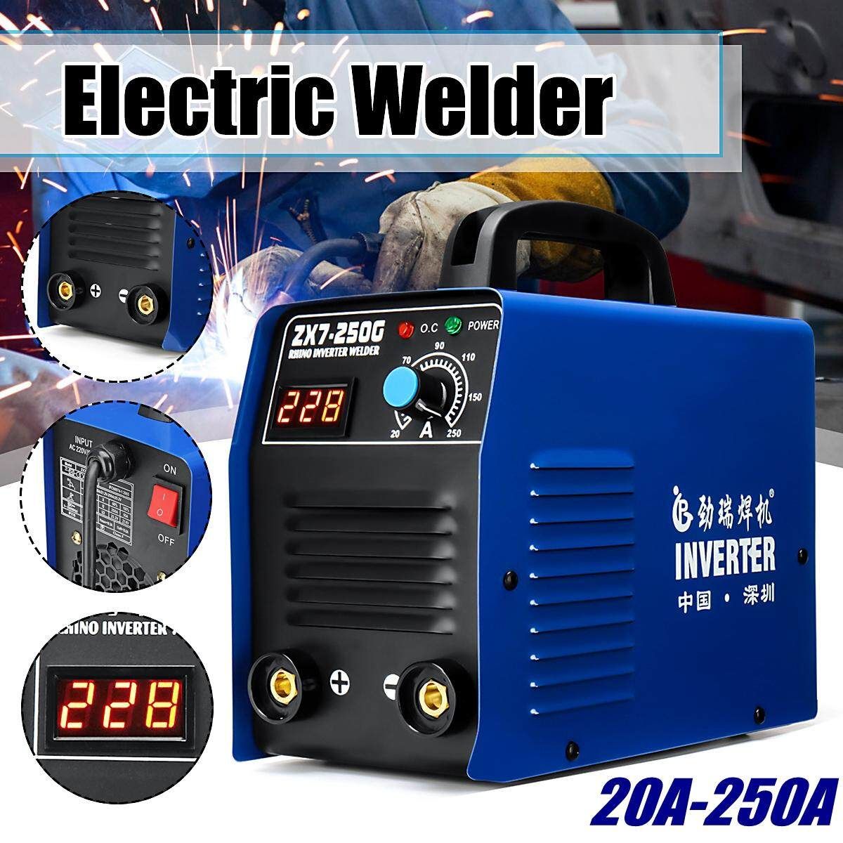 220V 25KVA Digital Display Electric IGBT Welder Inverter MMA/ZX7 20-250A Electric Cut IGBT Welder Inverter ARC Stick Welding Machine