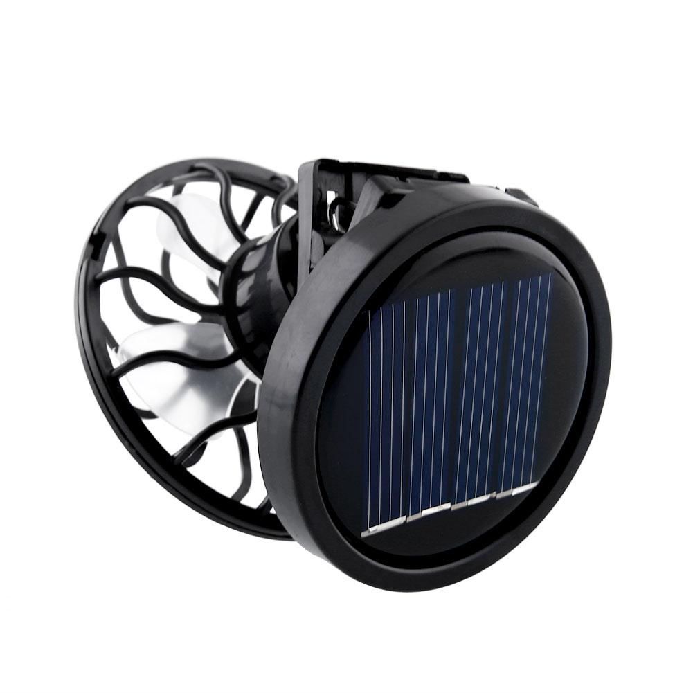 Mini Portable Fans Solar Fan Home Garden Clip Cell Fan Home