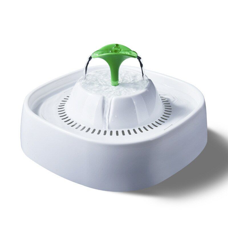 Automatic Pet Cat Water Fountain With LED Lighting 1.3L
