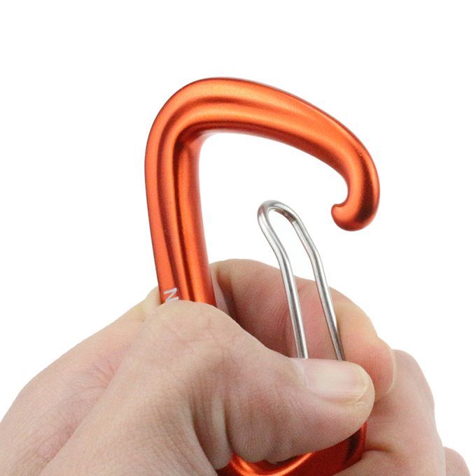 6 PCS Carabiner 12KN Heavy Duty Carabiner Clips For-