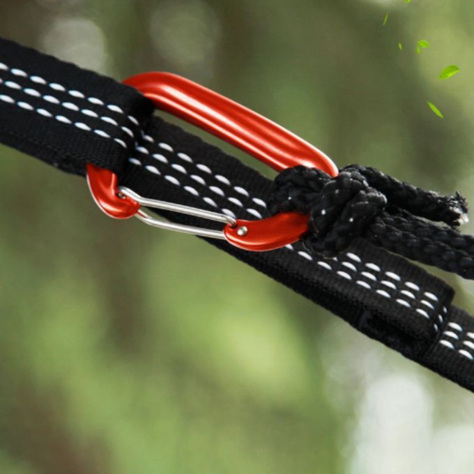 6 PCS Carabiner 12KN Heavy Duty Carabiner Clips For-