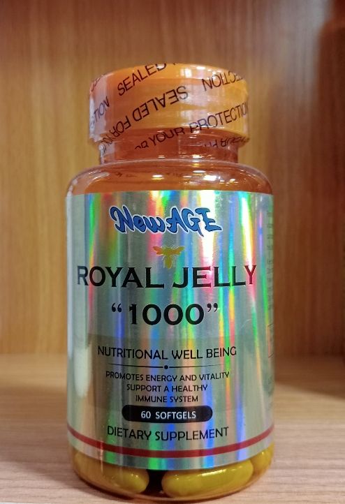 Royal Jelly 1000mg Supplement For Nutritonal Wellbeing