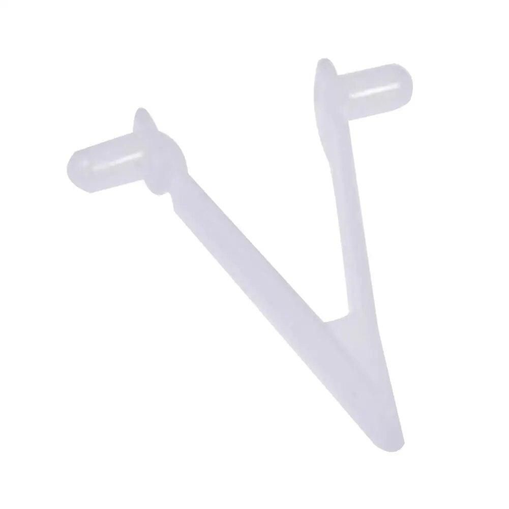 6Pcs Butterfly V Clips Spring Locking Pins Replacement Set Standard Pole Attachment Clips For Vacuum Head Skimmer Net Leaf Rake