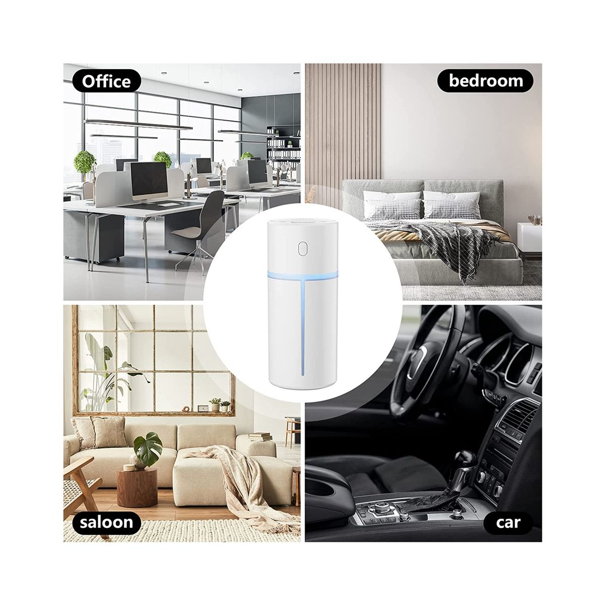 s for Bedroom Night Light Small Cool Mist s for Babies Space-Saving Quiet Ultrasonic